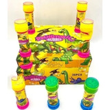 Pack De 72 Burbujas De Dinosaurio 11cm  Burbujas Niños