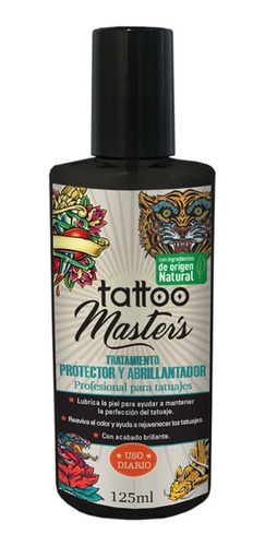 Tattoo Masters Protector Y Abrillantador Para Tatuajes 125ml