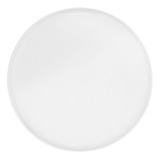 Plato Playo Porcelana Blanca Premium 27 Cm  - Sheshu