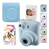 Camera Instax Mini 12 Com Bolsa E Filme Macaron Kit Original
