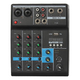 Mixer Soundcard Low Mini Broadcasting Console Sound With