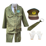 Disfraz De Carabinero Traje Uniforme Carabineros Para Niños