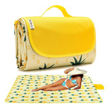 Tapete De Picnic Acampar Playa Manta Impermeable 145x180cm