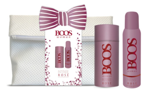 Neceser Boos Intense Rose Edp 90ml + Desodorante Mujer