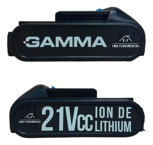 Bateria Gamma 21vcc - Para Parafusadeira E Chave De Impacto