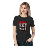 Polera Mujer Slipknot Masks Musica Algodón Orgánico Wiwi