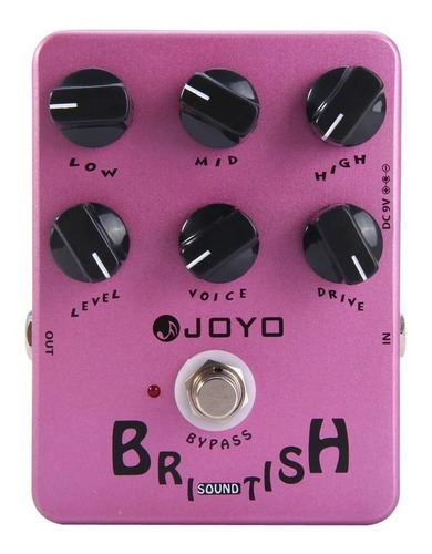 Pedal Distorsion Joyo Jf16 British Sound Similar Tech 21