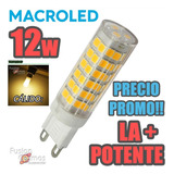 Lampara Led Bipin G9 12w Macroled Calido 220v Precio Promo!!