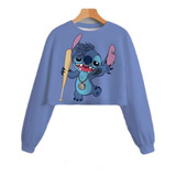 Sudadera Infantil Estampada Personalizada Lilo And Stitch