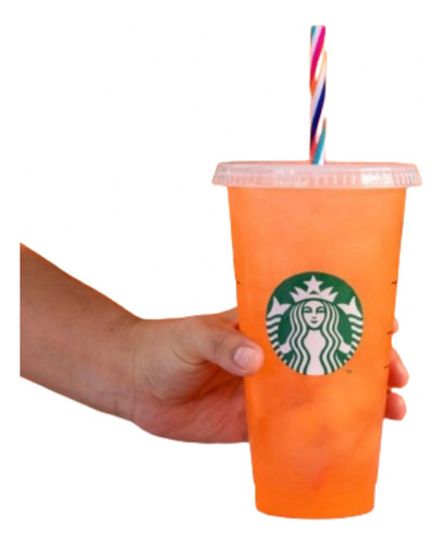 Vaso Starbucks Reusables Chance Color Cambia Color Nuevo