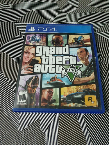 Gta 5 Gta V Grand Theft Auto Ps4 Fisico Excelente Estética 