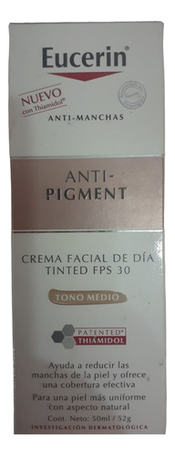 Crema De Día Eucerin Anti Pigment Con Fps 30 X 50ml