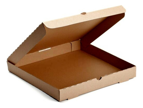 100 Cajas Pizza Kraft 20 Cm (8 Pulgadas) Corrugado