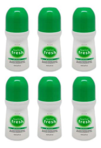 Avon Feelin' Fresh - Desodorante Enrollable Antitranspirant.