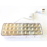 Luz De Emergencia 30 Leds 5w Autonomia 8 Hs Recargable 220v