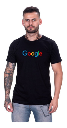 Camiseta Camisa Google Logo Internet Exclusiva 