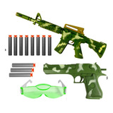 Big Kit Criança 2 Armas Nerf + Colete + Acessórios +30 Balas