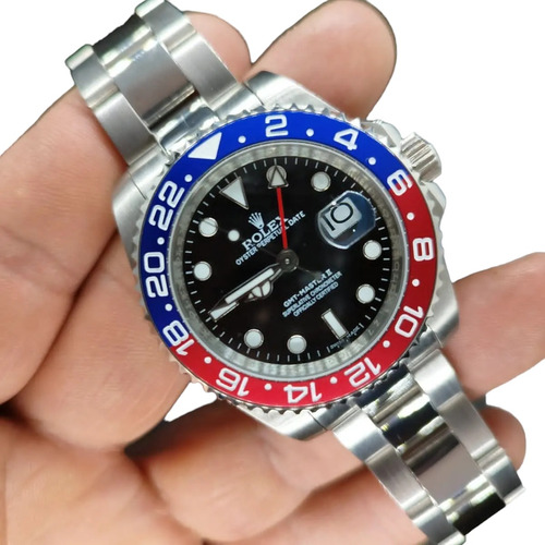Reloj  Compatible Con No Rolex Gmt Pepsi Oyster
