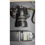  Kit Nikon D3200 + 50mm Nikkor F/1.8g + Flash Yn565ex + Sd