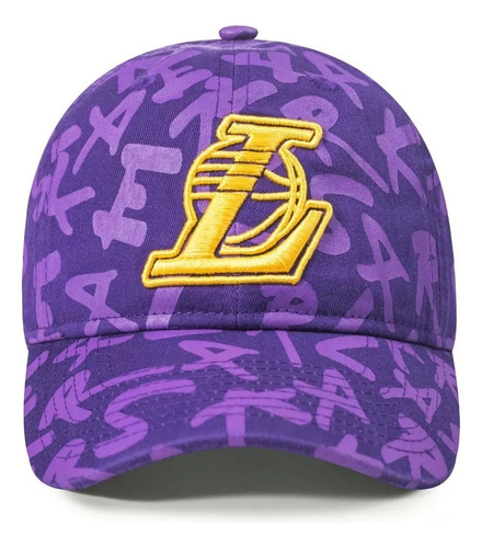 Jockey Nba Los Angeles Lakers Color Morado Logo Amarillo