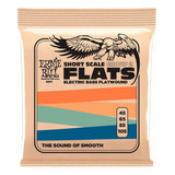 Ernie Ball Cuerdas Bajo Flat Escala Corta 45-105 Mod. 2801