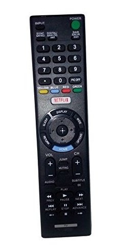 Reemplazo El Control Remoto Compatible Para Sony Kdl32w650d