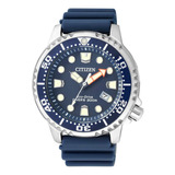 Relógio Citizen Eco-drive Diver's Azul Bn0151-17l Tz31534f