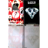 Libreta Exo Love Shot Kpop Coreano Cuaderno  Animarte Juarez