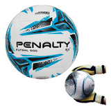 Bola Futsal Rx500 Profissional Penalty Oficial Original Azul