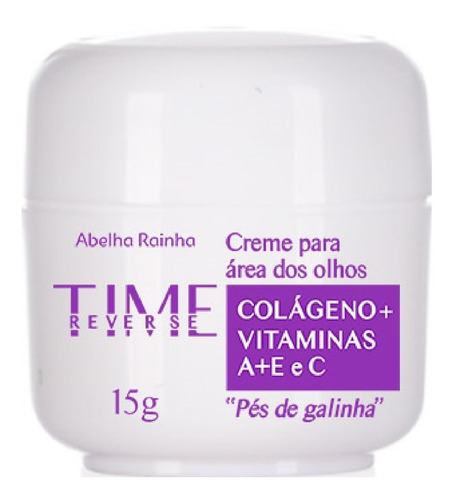 Creme Para Área Dos Olhos  Pés De Galinha  Abelha Rainha 15g