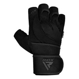 Guantes De Pesas Cuero Rdx - Micro Fabric - Wgm-l4g