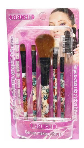 Set 5 Brochas De Maquillaje Profesional 1-3