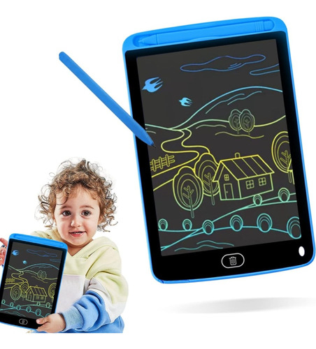 Pizarron Tableta Magica 8.5 Lcd Dibujo Para Niños Portatil