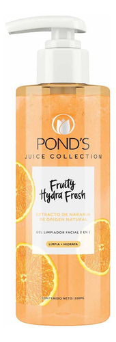 Pond's Fruity Hydra Fresh Gel Limpiador Facial 200 Ml