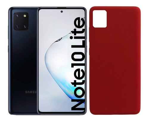 Estuche Silicone Case Para Samsung Galaxy Note 10 Lite