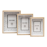 Set De 3 Marcos Box (10x15-13x18-15x20 Cm.) Natural Multiple