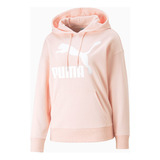 Hoodie Puma Classics Logo  Mujer - Rosa