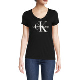 Playera Blusa Cuello V Dama Calvin Klein Original 