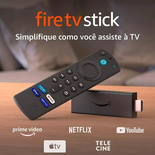 Fire Tv Stick 4k | Alexa | Hdmi | 3ª Geração