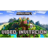 Video Invitación Minecraft 