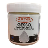 Gesso Imprimante Base Para Superficies 100 Ml De Artel