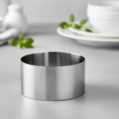 Timbal O Aro Para Emplatar Redondo De 6 Cm Marca Ibili Gris