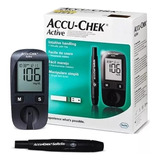 Glucómetro Accu-chek Active Medidor Glucosa Digital + Forro