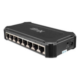 Switch De Mesa 8 Portas Gigabit Ethernet 10/100/1000mbps Poe