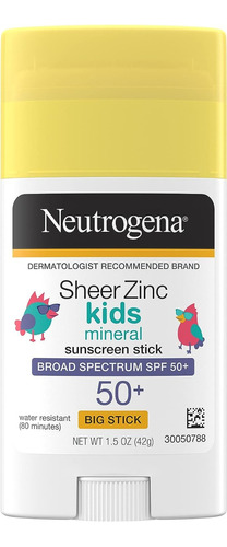 Proteto Neutrogemr Sheer Zinc Kids Mineral Spf50