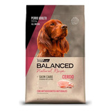 Alimento Vitalcan Balanced Natural Recipe Cerdo Y Arroz 15kg