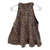 Blusa Zara Animal Print 