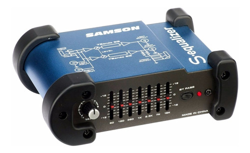 Ecualizador Grafico Estereo Mini Samson S-eq - 7 Bandas