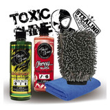 Toxic Shine | Kit Combo Lavado | Básico #22 | Shampoo + Cera