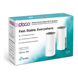 Sistema Wi-fi Mesh Para Hogar Ac1200 Deco E4 Tp-link X2 Pack